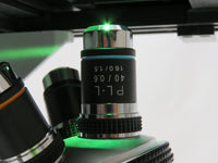 AmScope IN200 Series Inverted Biological Trinocular Compound Microscope 50W Halogen 10MP USB 3.0 C-mount Camera
