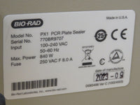 2023 Bio-Rad PX1 PCR Plate Sealer - Exceptional condition, sold with Warranty!