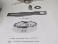 ELMI CM-6MT Benchtop Centrifuge 3500 RPM w/ Rotor 6M.06 6 x 50ml Conical Test Tubes