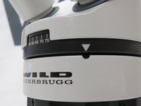 Wild Heerbrugg M5A Binocular Stereo Inspection Microscope w/ Stand - Great Condition!