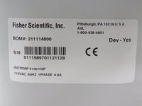 Fisher Scientific Isotemp 4100 H5P Open Heated PPO Water Bath Circulator 95C 5L 120 Volts - Great Shape!