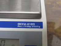 FISHER Scientific ACCU-4102 Precision Scale Balance Weight Verified 4100g d=0.01
