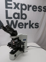 Olympus BX41TF Microscope U-TBI-CLI Tilting Binocular Head, 3 objectives