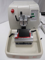 2014 Leica RM2255 Fully Automated Rotary Microtome w/ Remote control & Foot Pedal