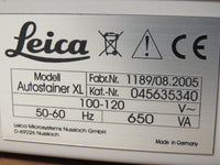 Leica Autostainer XL Automated Slide Stainer with Buckets / Leica 2024 PM