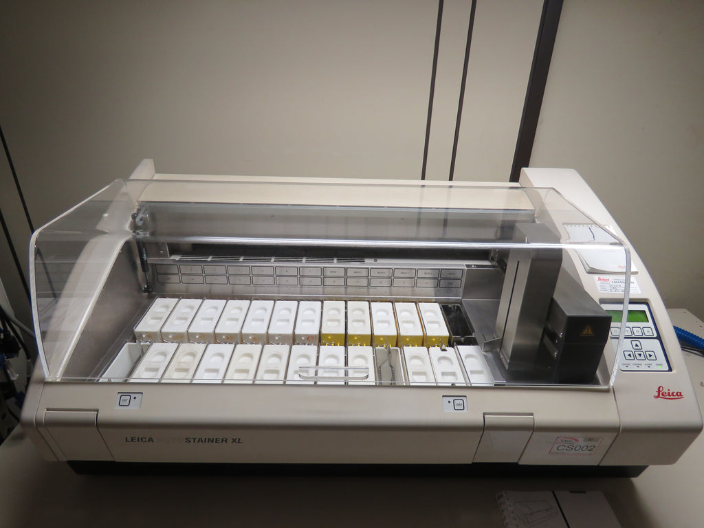 Leica Autostainer XL Automated Slide Stainer with Buckets / Leica 2024 PM