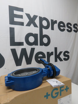 +GF+ Georg Fischer Butterfly Valve 161 563 007 d160DN150 6" Typ 563 PN10 EPDM PVC-U - NEW!