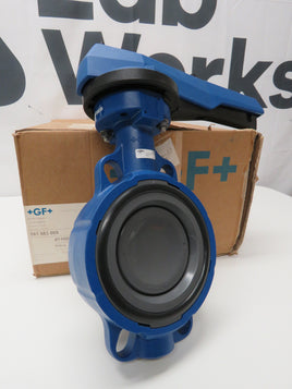 +GF+ Georg Fischer Butterfly Valve 161 563 005 d110DN100 4" Typ 563 PN10 EPDM PVC-U - NEW!