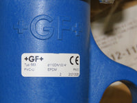 +GF+ Georg Fischer Butterfly Valve 161 563 005 d110DN100 4" Typ 563 PN10 EPDM PVC-U - NEW!