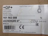 +GF+ Georg Fischer Butterfly Valve 161-563-008 d225DN200 8" Typ 563 PN10 EPDM PVC-U - NEW!