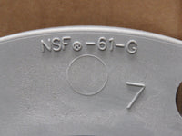 SPEARS 854-060 Flange: 6 in Fitting Pipe Size, Schedule 80, Socket, 150 psi, Gray