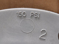 SPEARS 854-060 Flange: 6 in Fitting Pipe Size, Schedule 80, Socket, 150 psi, Gray