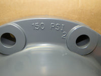 SPEARS 851-080 Flange: 8 in Fitting Pipe Size, Schedule 80, Socket, 150 psi, Gray
