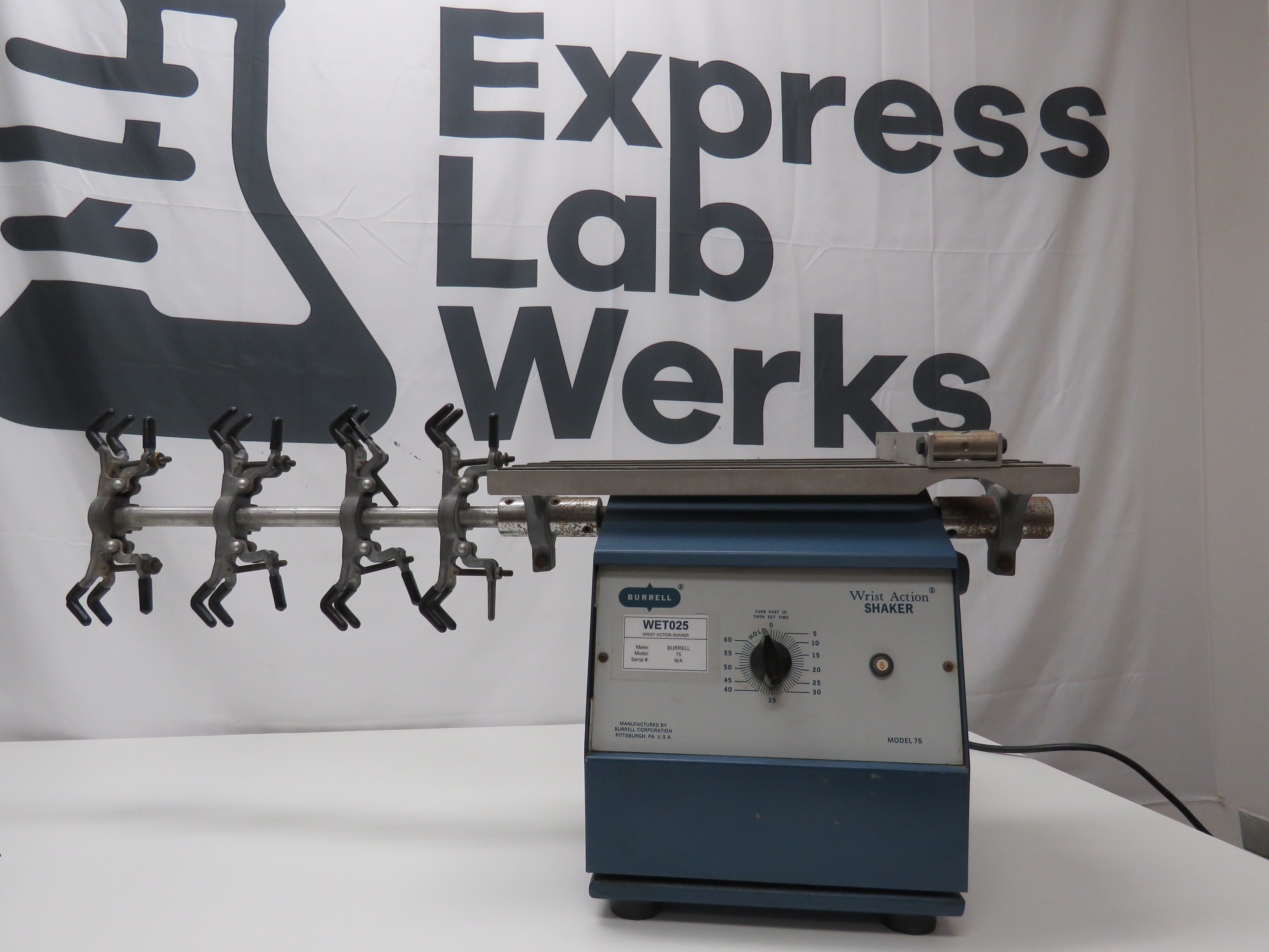 Burrell Scientific Wrist Action Model 75 Laboratory Shaker - VIDEO ...