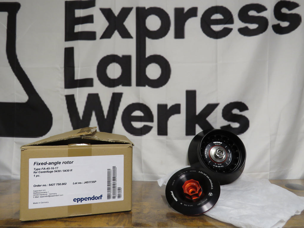 Eppendorf FA-45-16-17 Centrifuge Rotor w/ Aeresol Tight Lid  5430/R -Exceptional