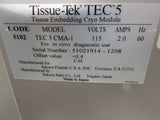 Sakura TEC 5 Tissue-Tek Embedding Center w/ Cryo Module - Excellent Working Shape