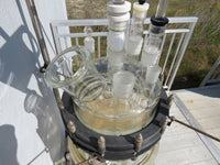 ACE Glass 50L Domed Head Jacketed Reactor Laboratory Bioreactor