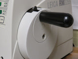 2007 Leica RM2255 Fully Automated Rotary Microtome w Remote control & Foot Pedal
