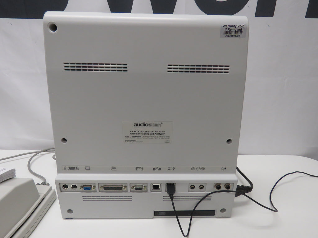 Audioscan VF-1 Verifit 1 Real Ear Hearing Aid Analyzer 2022 Software A ...