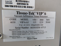 Sakura Tissue Tek VIP 6 Tissue Processor - VIP6 - Excellent 2024 PM w Warranty