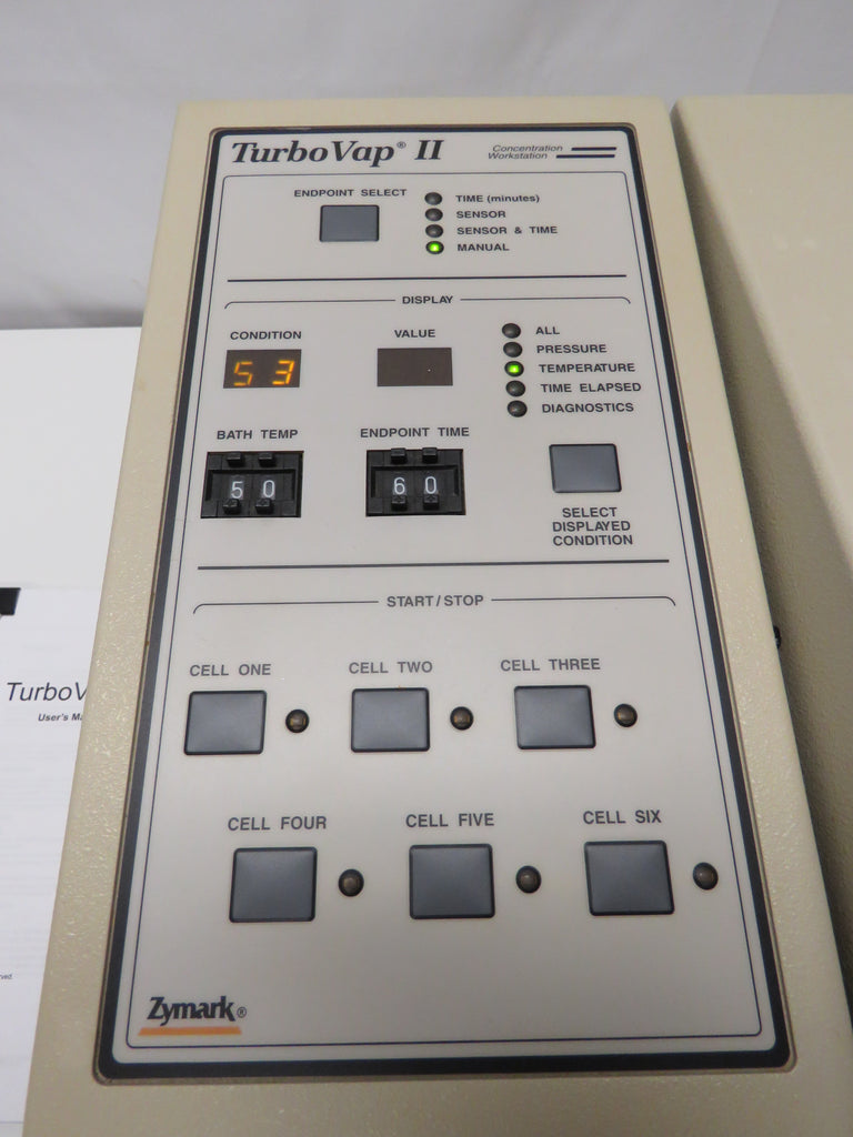 Zymark TurboVap II 46368/0 Concentration Workstation w/ Manual ...
