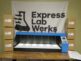 Phipps and Bird Model PB-700 Jar Tester-Lab Stirrer w/ BRAND NEW B-KER2 JARS