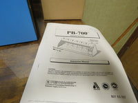 Phipps and Bird Model PB-700 Jar Tester-Lab Stirrer w/ BRAND NEW B-KER2 JARS