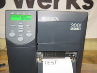 BRADY 300 MVP Plus Thermal Barcode Label Printer RS-232 Serial / Parallel