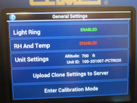 2021 Climet CI-1070 Particle Counter 2024 Calibration w/ Admin Password, Ci-A53 PROBE