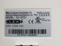 Automation Direct Click Koyo C0-16TD1 Discrete I/O Module w/ Warranty