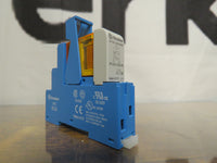 Lot of 8 Finder 40.31 Relay with Finder 95.03 Base DIN Rail mount w/ Warranty
