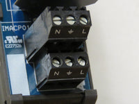 ASI IMACP01 Single 120V AC Receptacle 3-Prong Power Outlet DIN Rail Mount