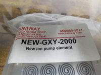 DUNIWAY NEW-GXY-2000 New ION Pump Element PE-style pumps - Brand new!