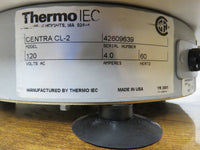 Thermo IEC Centra CL-2 CL2 centrifuge, 236 rotor, 4 inserts - Video!  Nice Shape!