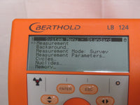 Berthold LB-124-SC Scint Scintillation Detector Radiation Meter Alpha Gamma
