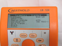 Berthold LB-124-SC Scint Scintillation Detector Radiation Meter Alpha Gamma