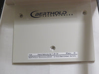 Berthold LB-124-SC Scint Scintillation Detector Radiation Meter Alpha Gamma
