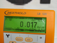 Berthold LB-124-SC Scint Scintillation Detector Radiation Meter Alpha Gamma