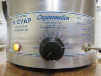 ORGANOMATION Meyer N-Evap Nitrogen Analytical Evaporator Model 111 12 Position