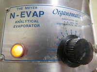 ORGANOMATION Meyer N-Evap Nitrogen Analytical Evaporator Model 111 12 Position