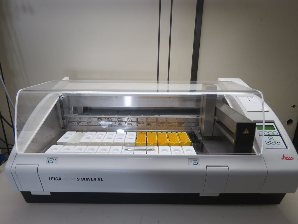 2009 Leica Autostainer XL Automated Slide Stainer with Buckets / Leica ...