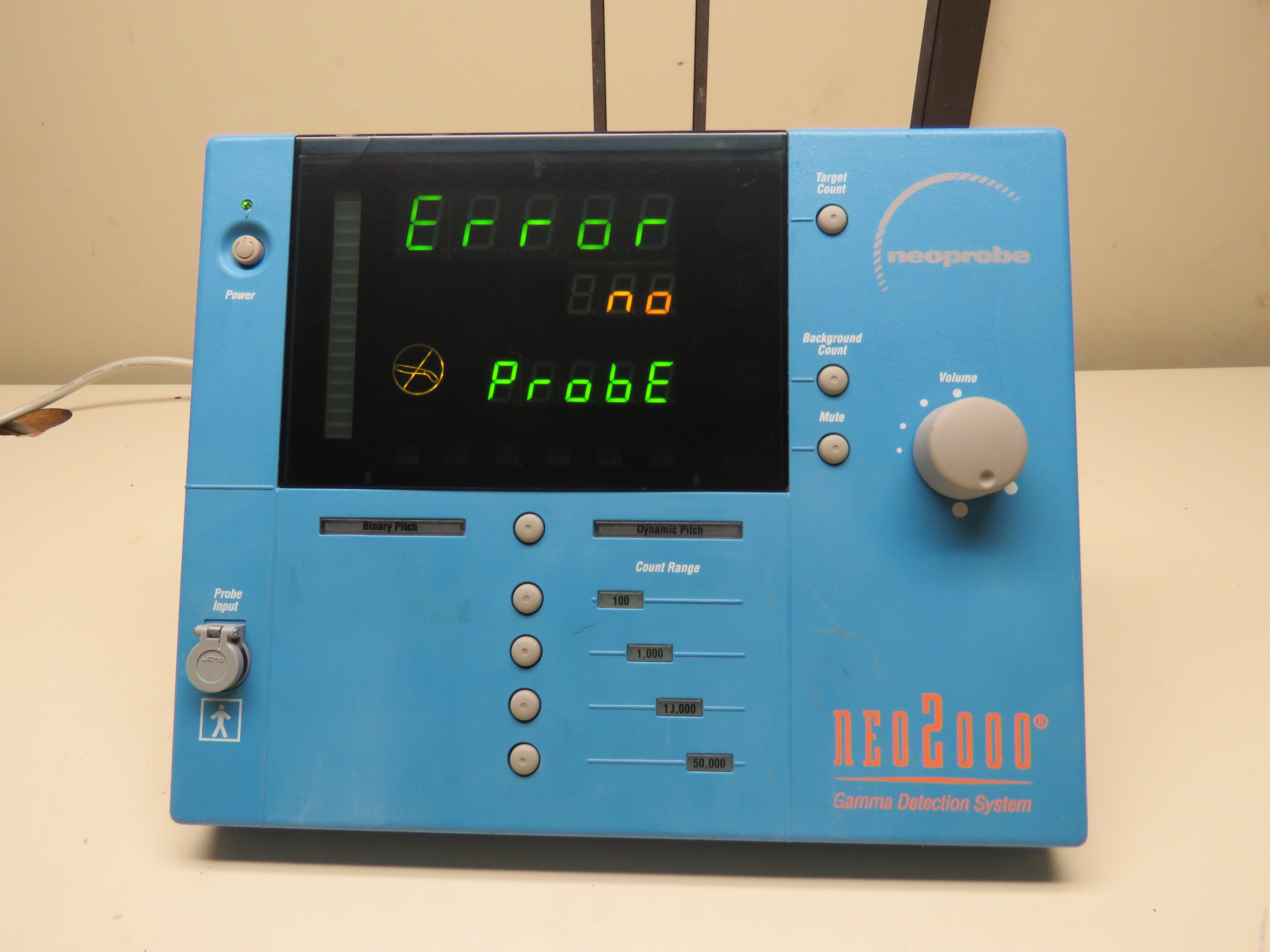 2002 NeoProbe Neo 2000 Gamma Detection System 2100 Console - NO Probe ...