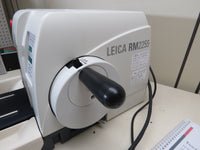 2016 Leica RM2255 Fully Automated Rotary Microtome w Remote control & Foot Pedal