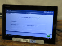 Biodex AtomLab 500 Dose Calibrator with Lenovo Tablet SW Ver. 2.0.10