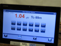 Biodex AtomLab 500 Dose Calibrator with Lenovo Tablet SW Ver. 2.0.10