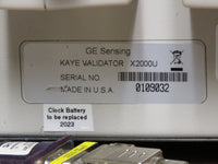 GE KAYE VALIDATOR X2000 U w/ 3 SIM - Laptop w/ Software 3.62 Firmware 2024 CAL
