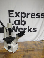 Nikon TMS Inverted Phase Contrast Microscope w/ 4x 10x 20x Ph DL