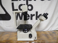 Nikon TMS Inverted Phase Contrast Microscope w/ 4x 10x 20x Ph DL