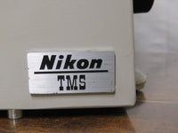Nikon TMS Inverted Phase Contrast Microscope w/ 4x 10x 20x Ph DL