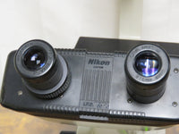 Nikon TMS Inverted Phase Contrast Microscope w/ 4x 10x 20x Ph DL